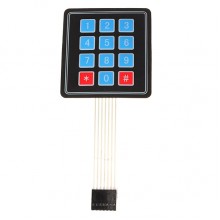 3Pcs 4 x 3 Matrix 12 Key Array Membrane Switch Keypad Keyboard For Arduino