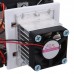 12V 6A 72W Thermoelectric Peltier Refrigeration Cooling Cooler Fan System Heatsink Kit Cooler